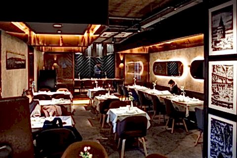 Restaurant Interior Architecture Design.