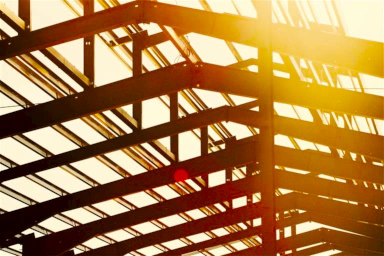 هياكل الصلب.