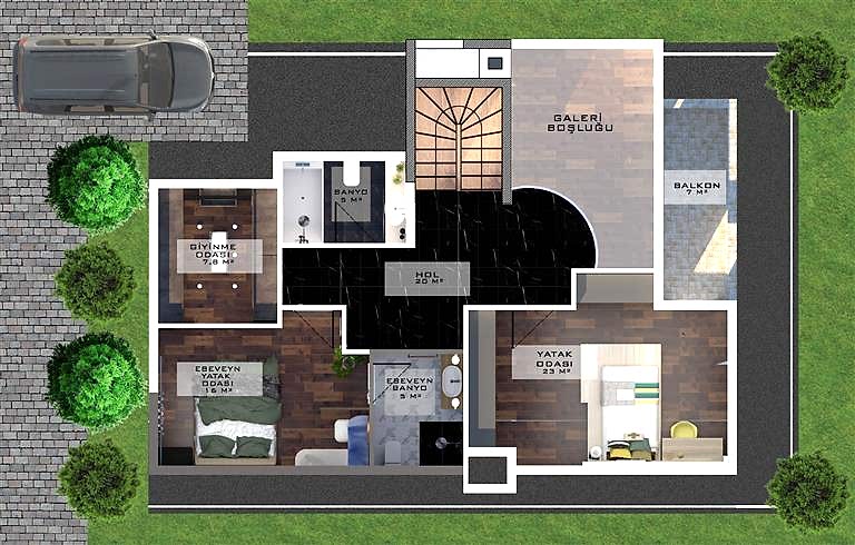 Angora Houses Design Project.