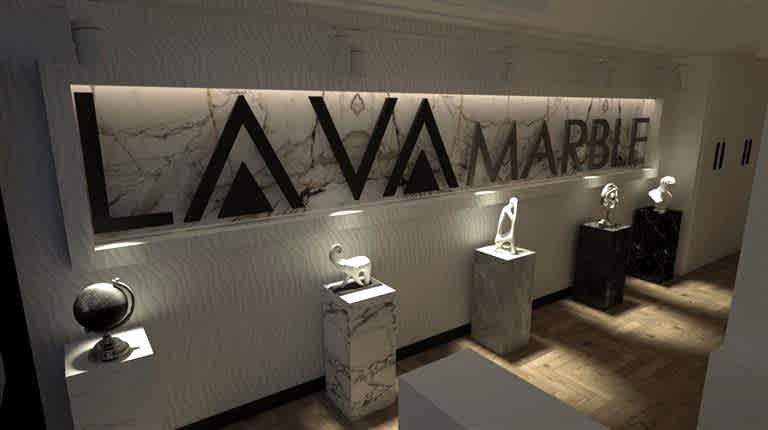Lava Marble Ofis Tasarım Projesi.