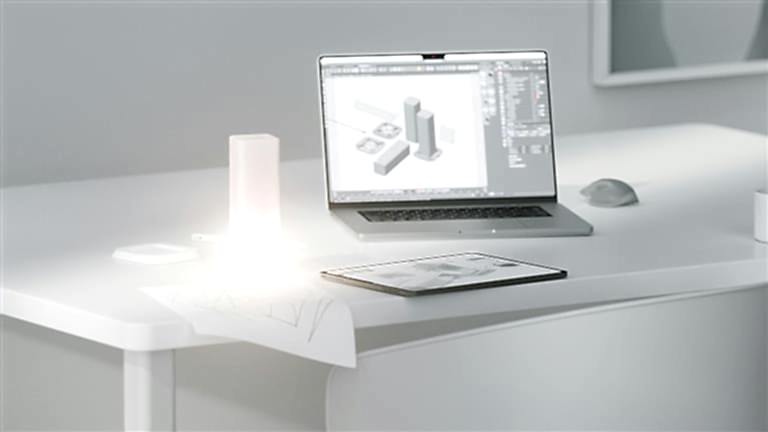 مكانة التكنولوجيا في تصميمات صالات العرض.